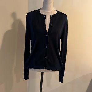 Marni Wool/Silk Blend Color Block Cardigan